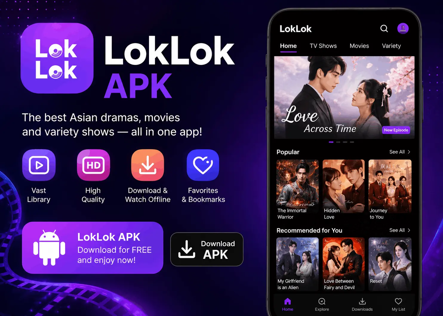LokLok Mod APK app preview