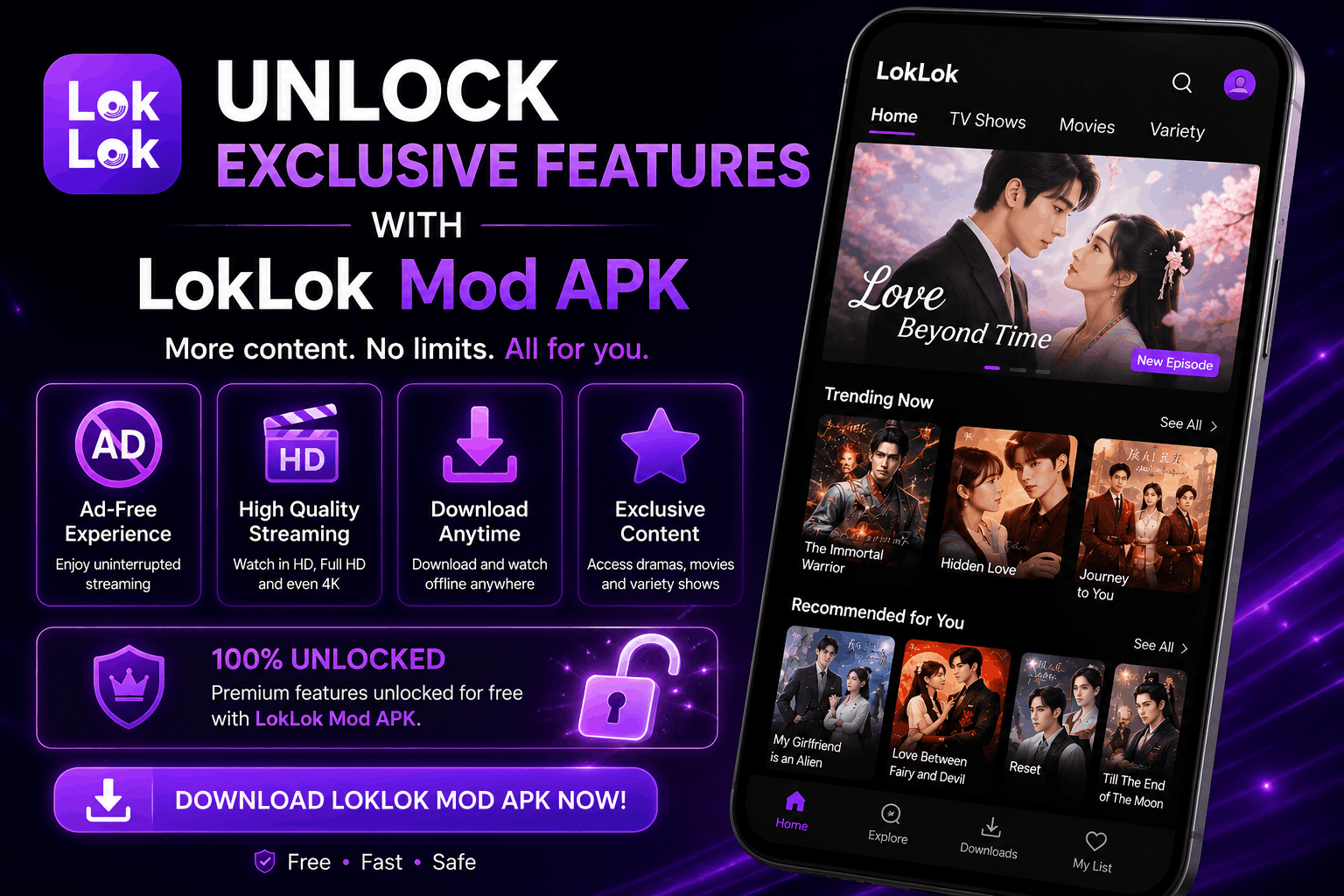 LokLok Mod APK exclusive features