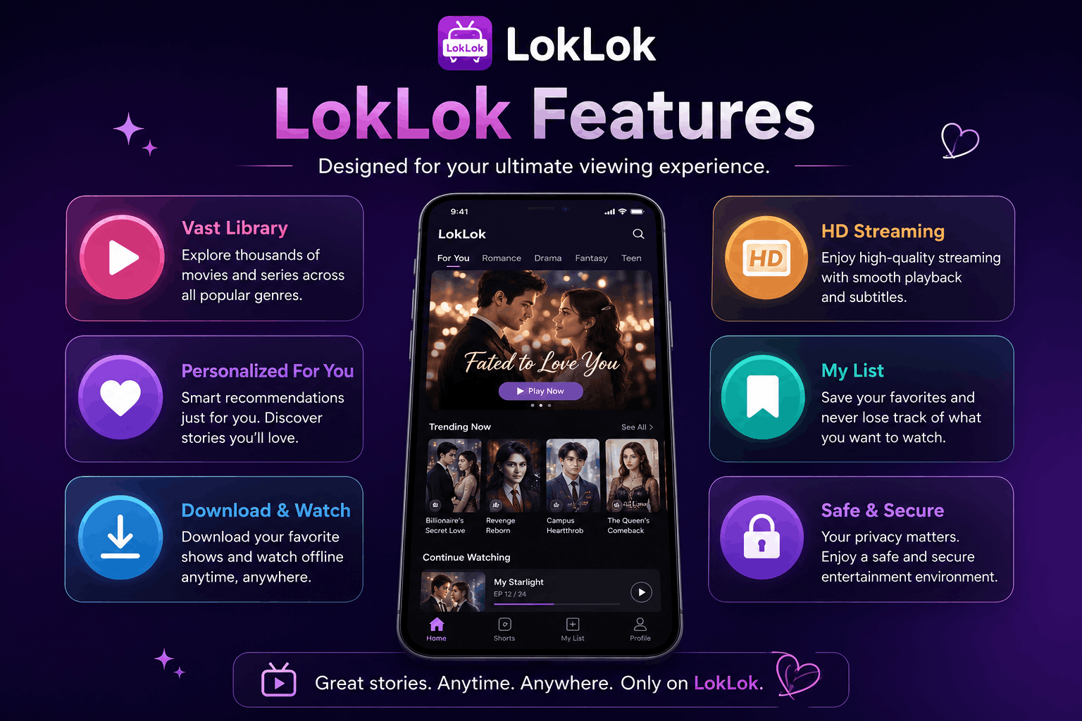 LokLok Mod APK features overview