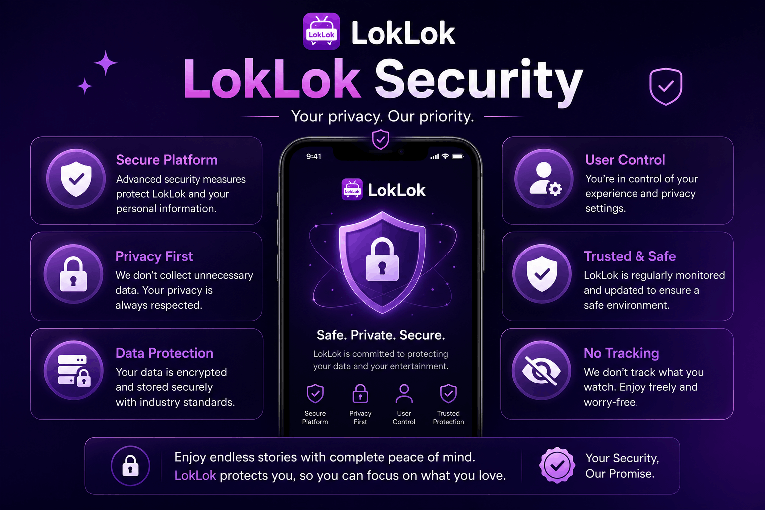 LokLok Mod APK security and privacy