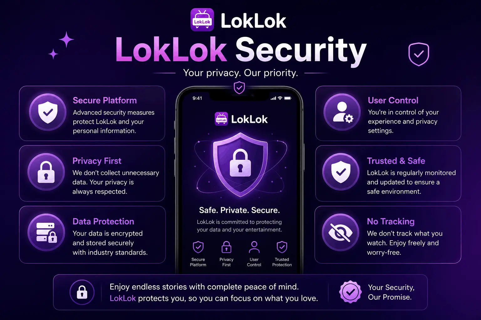 LokLok Mod APK security and privacy